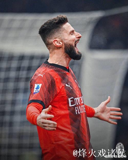 热身赛-27分钟连丢3球 吉鲁破门 AC米兰客场2-3惜败